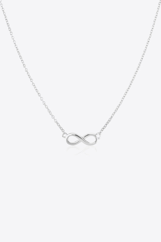 Figure 8 Lobster Clasp 925 Sterling Silver Necklace