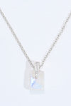 925 Sterling Silver Natural Moonstone Pendant Necklace