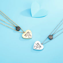  Stainless Steel Double-Layered Heart Pendant Necklace