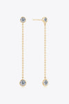 Moissanite Chain Earrings