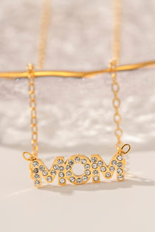  MOM Stainless Steel Necklace