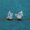 1 Carat Moissanite Butterfly Shape Earrings