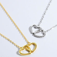  Heart Shape Spring Ring Closure Necklace