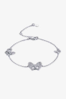  Moissanite Butterfly Shape Bracelet