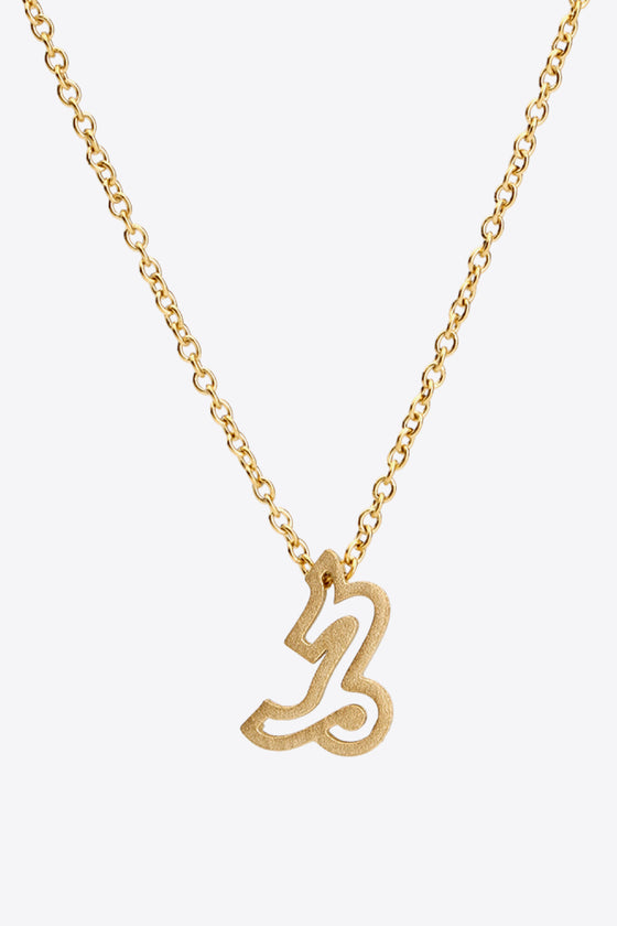 18K Gold Plated Constellation Pendant Necklace