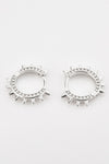 925 Sterling Silver Huggie Earrings