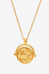 18K Gold-Plated Brass Double Sided Wear Necklace