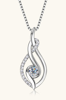  Moissanite 925 Sterling Silver Necklace