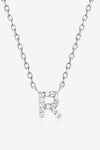 Q To U Zircon 925 Sterling Silver Necklace