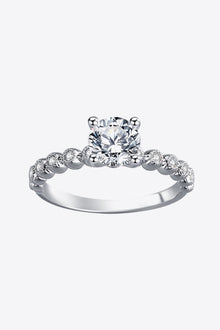  Classic 4-Prong Moissanite Ring