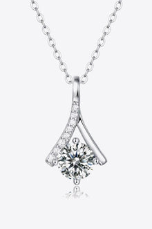  Special Occasion 1 Carat Moissanite Pendant Necklace