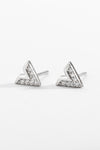 Zircon 925 Sterling Silver Stud Earrings