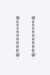 1.18 Carat Moissanite Long Earrings