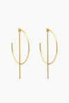 C-Hoop Stainless Steel Earrings