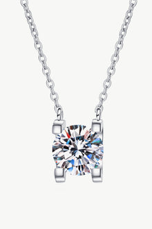  1 Carat Moissanite Chain Necklace