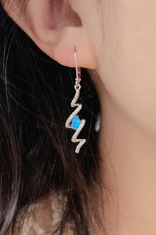  Twisted Opal Drop Earrings