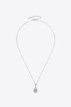 2 Carat Moissanite 925 Sterling Silver Necklace