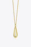 18K Gold-Plated Pendant Necklace