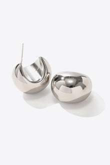  Stainless Steel C-Hoop Earrings