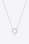 Inlaid Zircon 925 Sterling Silver Necklace