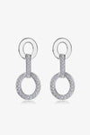 Moissanite 925 Sterling Silver Earrings