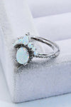 925 Sterling Silver Opal Ring