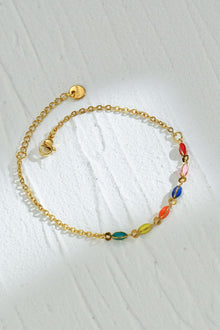  Multicolored Stainless Steel Bracelet