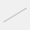 24 Carat Moissanite 925 Sterling Silver Heart Bracelet