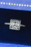 2 Carat Moissanite 925 Sterling Silver Ring