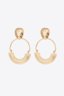  18K Gold-Plated Drop Earrings