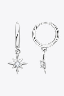  Moissanite Star Drop Earrings