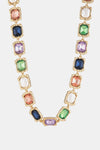 Glass Stone Alloy Necklace