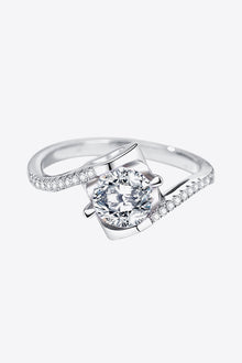  Darling You 925 Sterling Silver Moissanite Ring