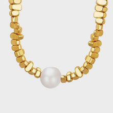  Pearl Geometric Bead Necklace