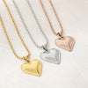 Stainless Steel Heart Pendant Necklace