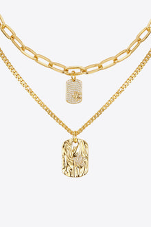  Never Out Of Reach 18K Gold-Plated Pendant Necklace