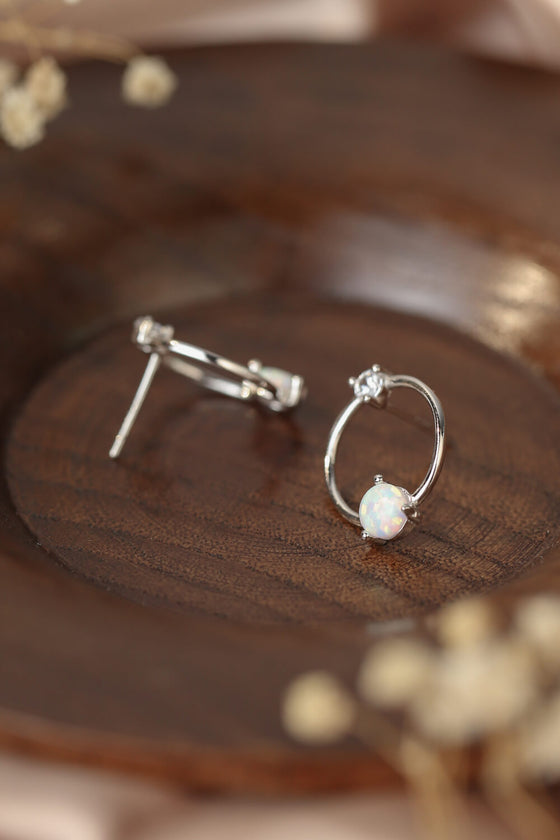 New Beginnings Opal Earrings