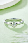 Moissanite 925 Sterling Silver Solitaire Ring