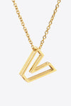 U to Z Letter Pendant Nekclace