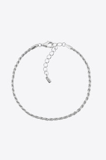  925 Sterling Silver Twisted Bracelet