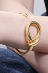 Stylish Knot Open Bracelet