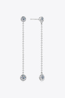  Moissanite Chain Earrings