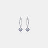 2 Carat Moissanite 925 Sterling Silver Earrings