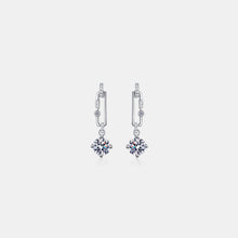  2 Carat Moissanite 925 Sterling Silver Earrings