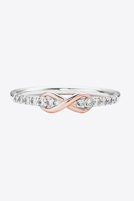 Contrast Zircon 925 Sterling Silver Ring