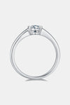 Moissanite 925 Sterling Silver Solitaire Ring