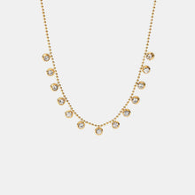  Zircon 18K Gold-Plated Necklace