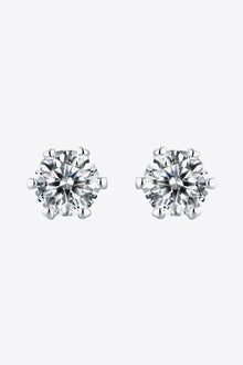  Good Days Ahead Moissanite Stud Earrings