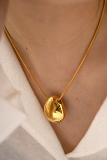  18K Gold-Plated Stainless Steel Lobster Clasp Necklace