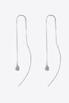 Moissanite 925 Sterling Silver Threader Earrings